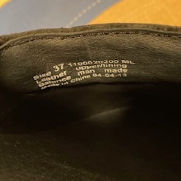 Dansko Prima Veg Women's Size 37 Black Leather Clog 1100020200 - Picture 3 of 5